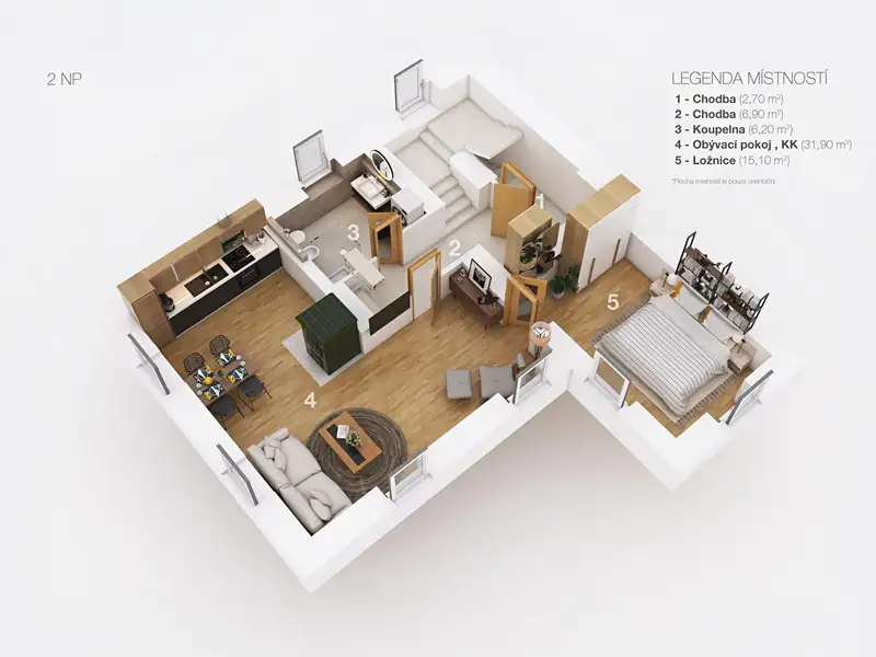 Prodej rodinného domu 190 m², pozemek 552 m², Křivoklát – náhled fotky 2