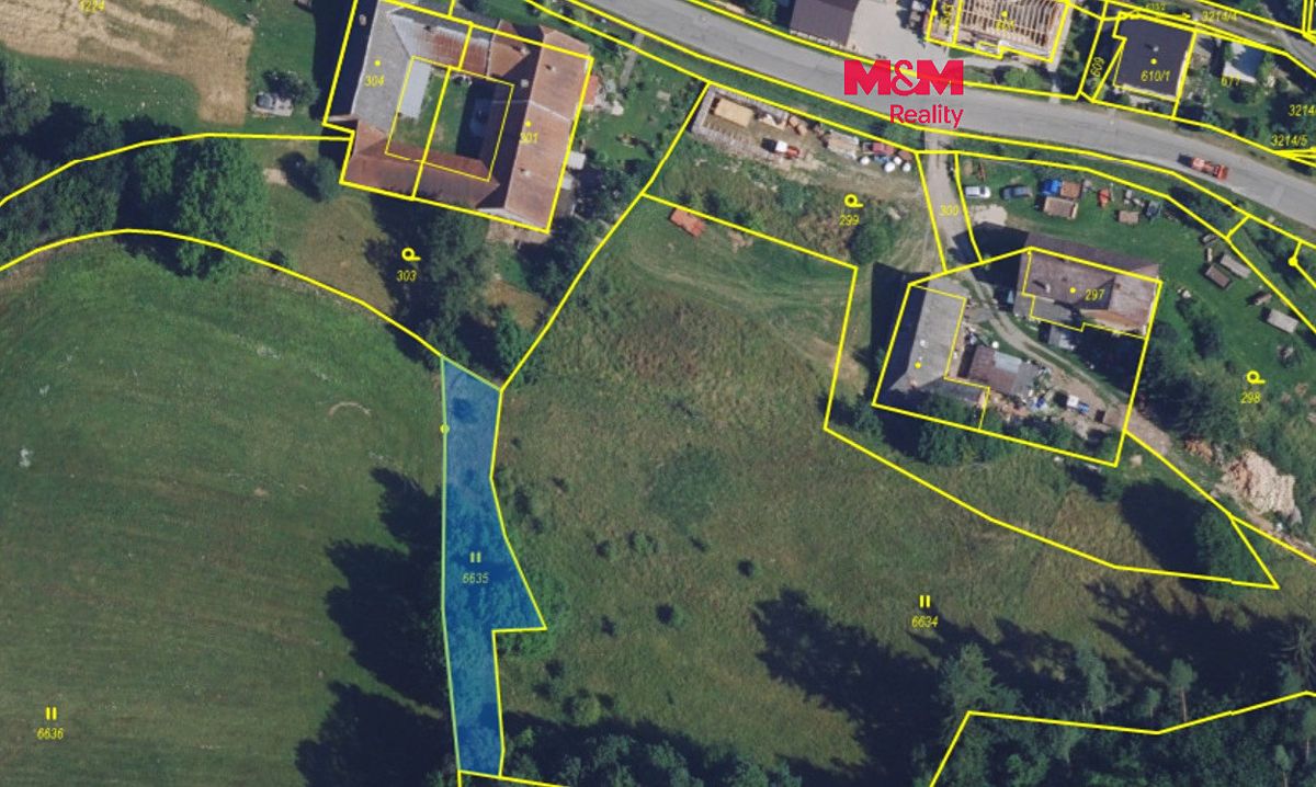 Prodej zahrady 577 m², Radiměř – fotka 1 z 3