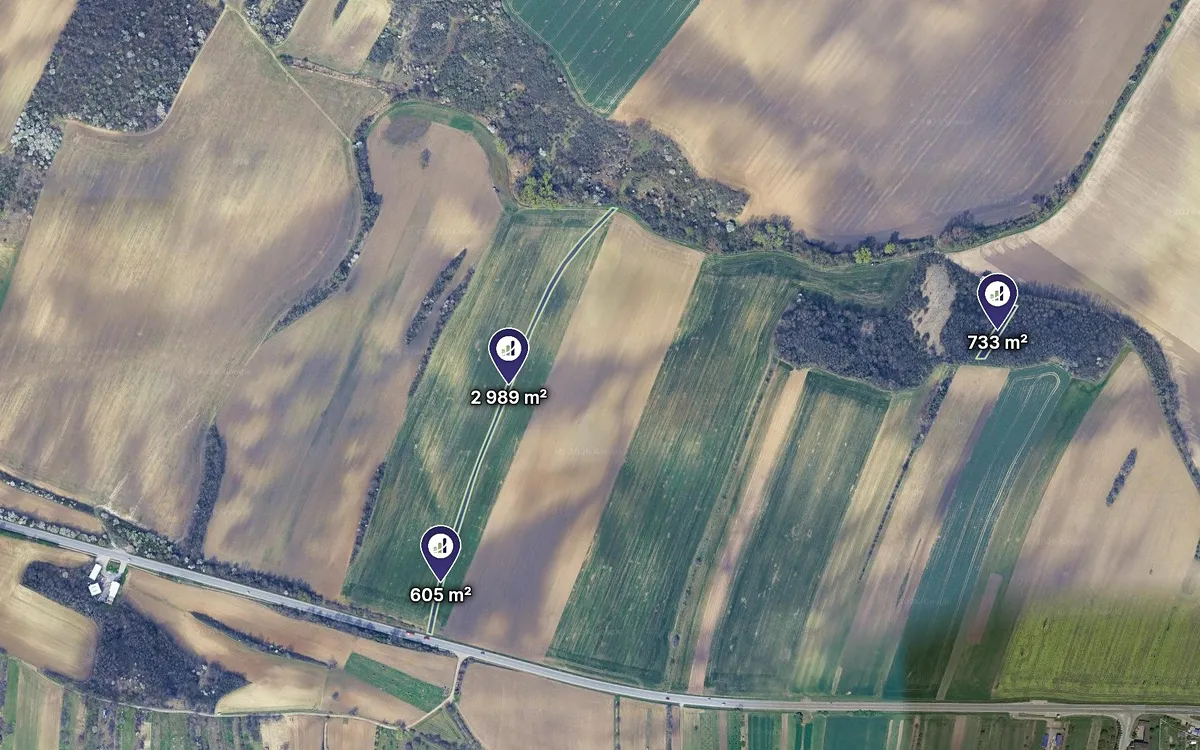 Prodej pole 4392 m²