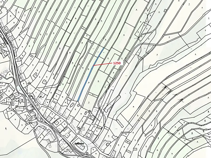 Dražba pozemku 563 m², Jankovice – náhled fotky 3