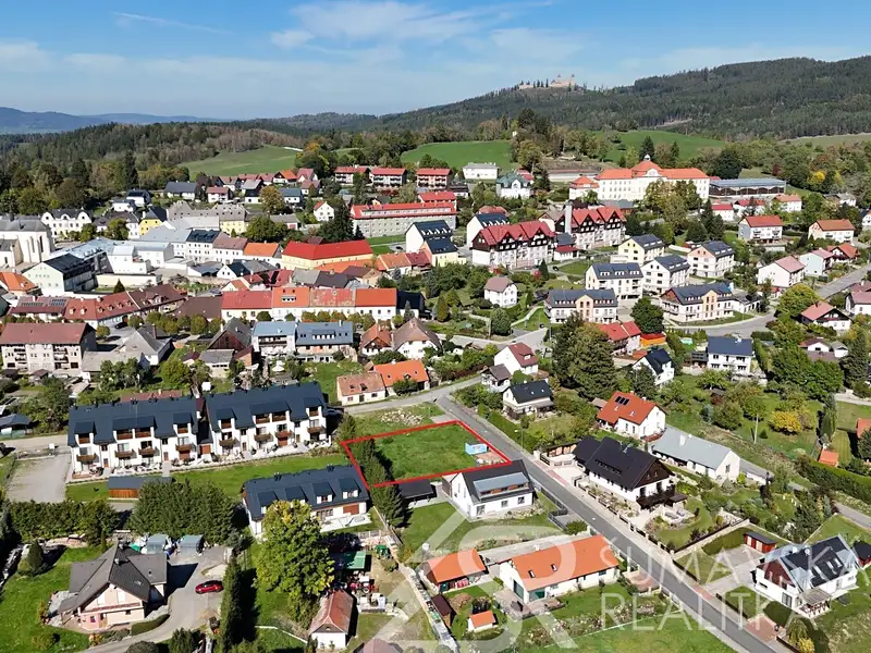 Prodej stavebního pozemku 925 m², Kašperské Hory – náhled fotky 2