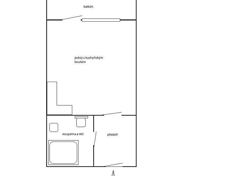 Wohnung 1+kk zum Kauf, 34 m² (11 von 11)