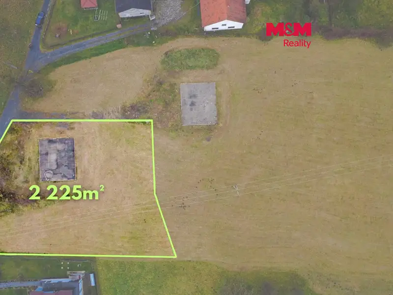 Prodej stavebního pozemku 2225 m², Odry – náhled fotky 1
