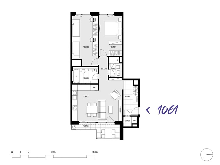 Квартира 3+kk на продаж, 84 м² (4 з 9)