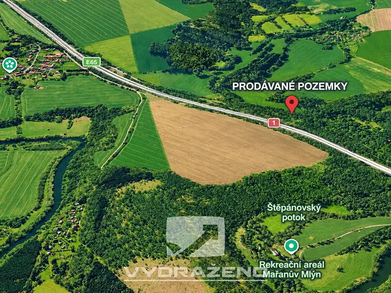 Prodej pole 528 m², Soutice – náhled fotky 2