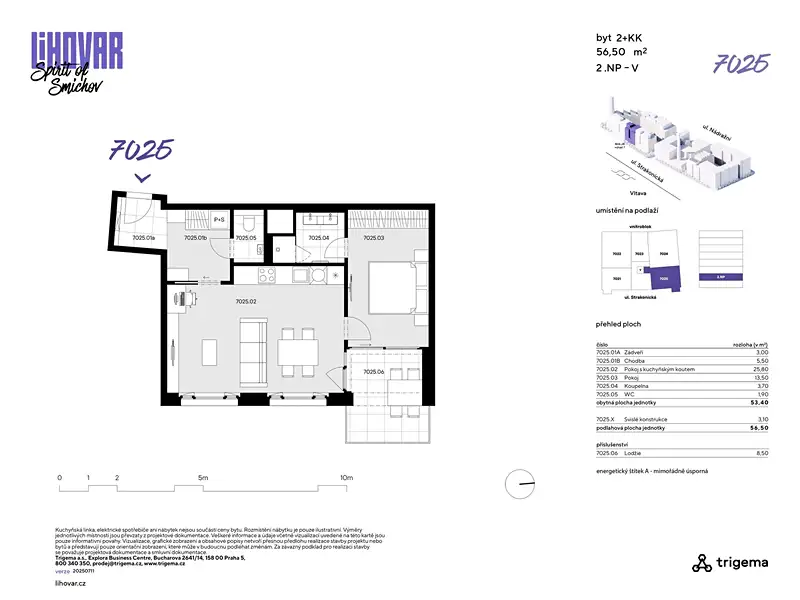 Prodej bytu 2+kk 53 m², Praha – náhled fotky 3