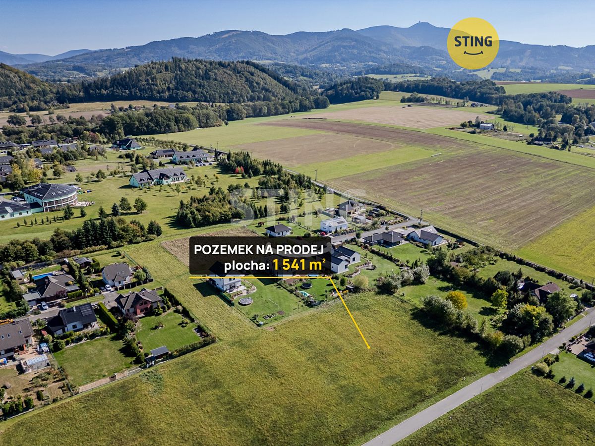 Prodej stavebního pozemku 1541 m²