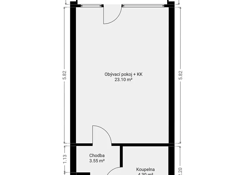 Prodej bytu 1+kk 31 m², Praha – náhled fotky 3
