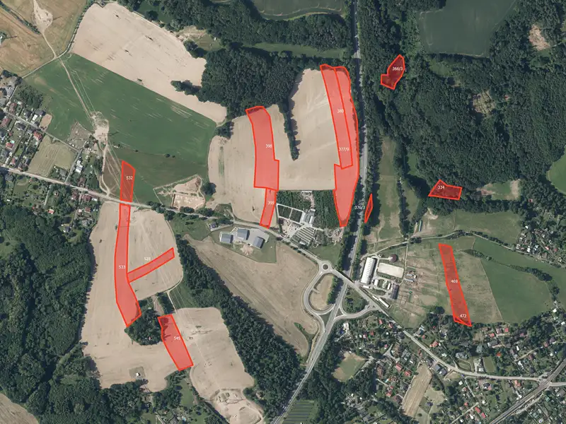 Prodej pole 22927 m², Čtyřkoly – náhled fotky 1