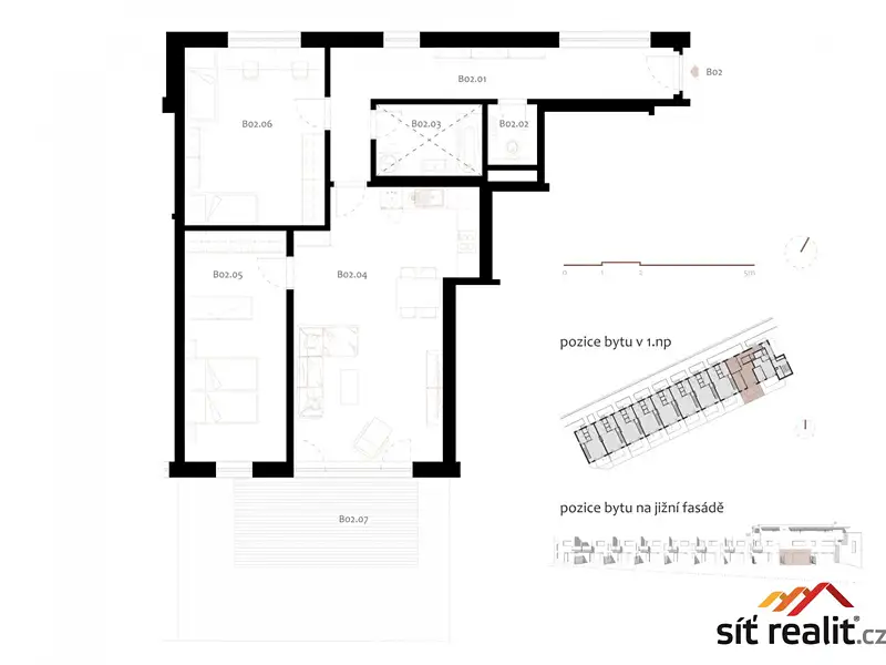 Prodej bytu 3+kk 131 m², Praha – náhled fotky 3