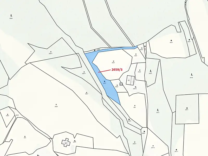 Dražba pozemku 1928 m², Valašská Bystřice – náhled fotky 3