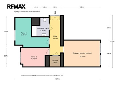 Wohnung 3+kk zum Kauf, 65 m² (2 von 20)