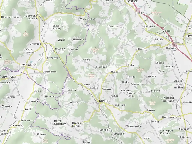 Prodej pole 5525 m², Ludmírov – náhled fotky 3