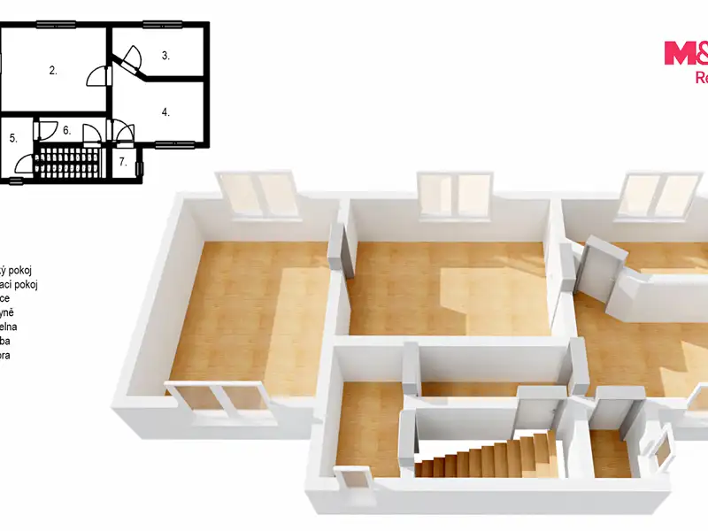 Prodej rodinného domu 100 m², pozemek 973 m², Lubná – náhled fotky 2