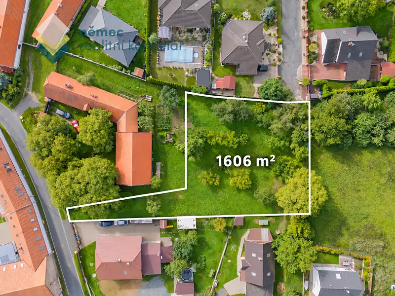 Prodej stavebního pozemku 1606 m², Přišimasy – náhled fotky 2