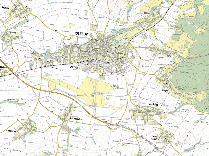 Prodej pole 3942 m², Holešov – náhled fotky 2