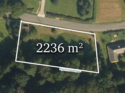 Prodej stavebního pozemku 2236 m²