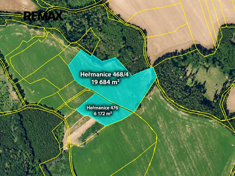 Prodej pozemku, 29 196 m² (1 z 5)