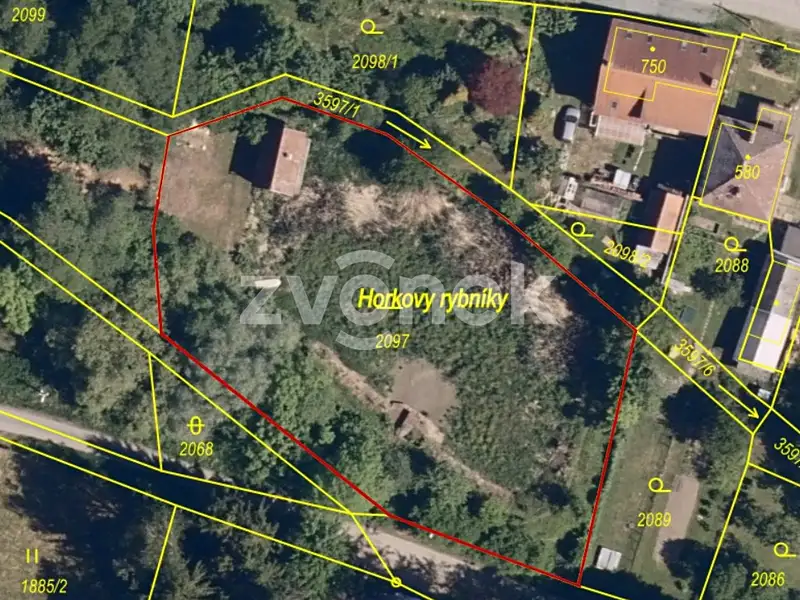 Prodej rybníku (vodní plochy) 2136 m², Halenkovice – náhled fotky 1