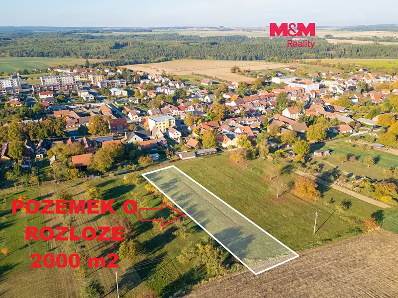 Prodej zahrady 2000 m², Kožlany – náhled fotky 1