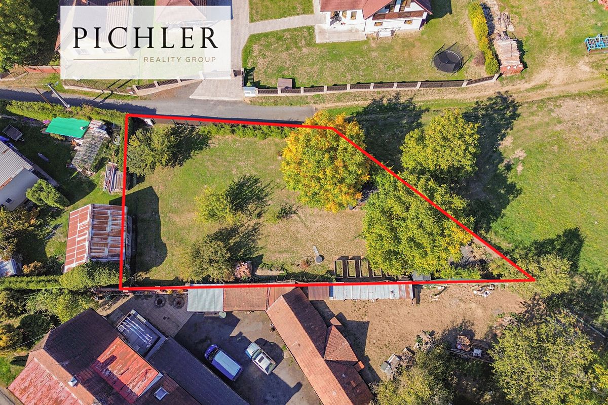 Prodej stavebního pozemku 775 m², Kbel – fotka 1 z 3
