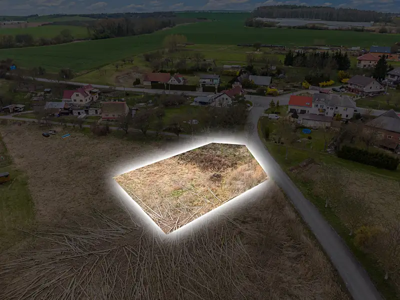 Prodej stavebního pozemku 1159 m², Velký Třebešov – náhled fotky 2