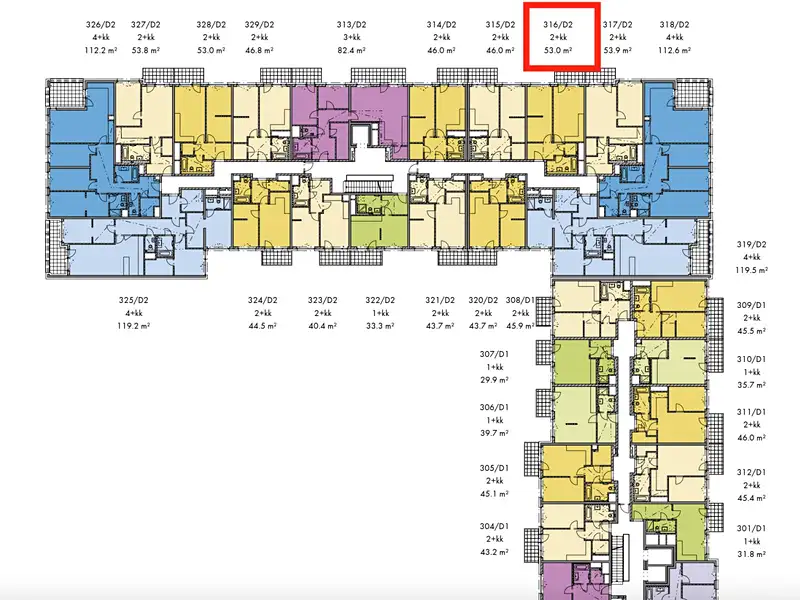 Prodej bytu 2+kk 53 m², Praha – náhled fotky 3
