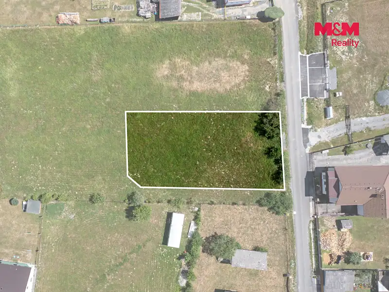 Prodej stavebního pozemku 895 m², Spálené Poříčí – náhled fotky 3