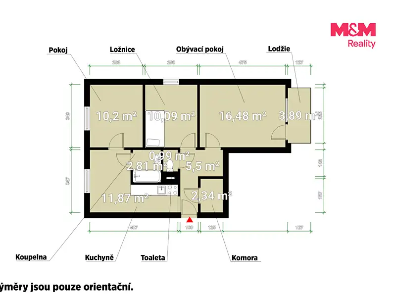 Prodej bytu 3+1 67 m², Holýšov – náhled fotky 2