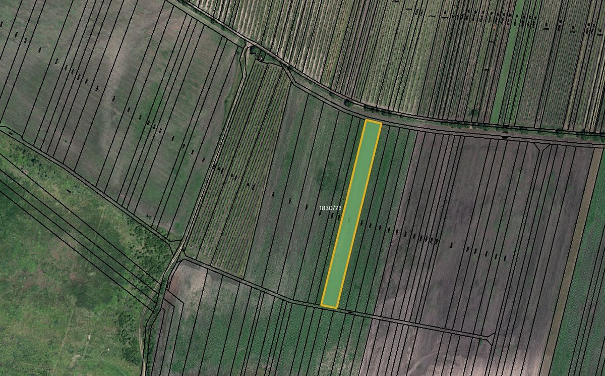Prodej pole 2074 m², Hlohovec – fotka 1 z 3
