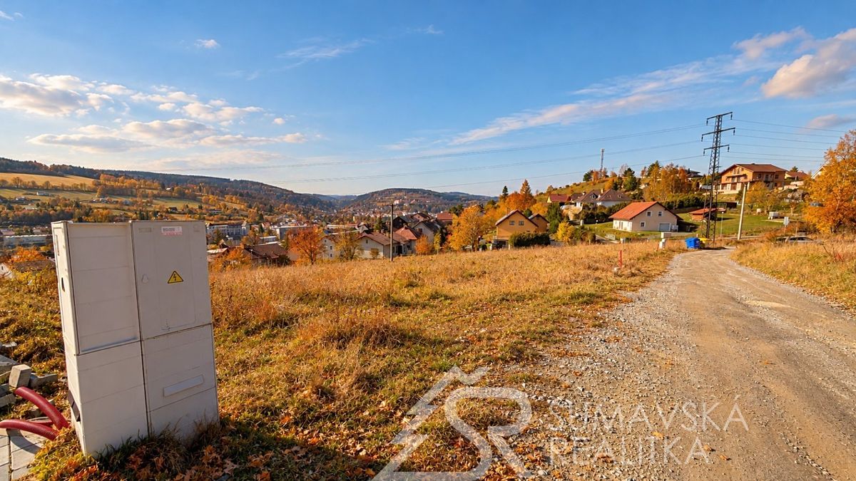 Prodej stavebního pozemku 2037 m², Vimperk – fotka 1 z 3