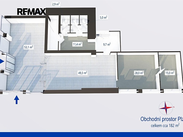 Pronájem komerčního prostoru, 182 m² (18 z 21)