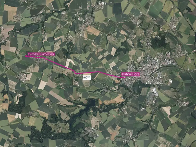 Prodej pole 6976 m², Suchdol – náhled fotky 2