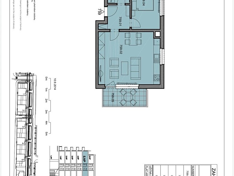 Квартира 2+kk на продаж, 57 м² (20 з 20)