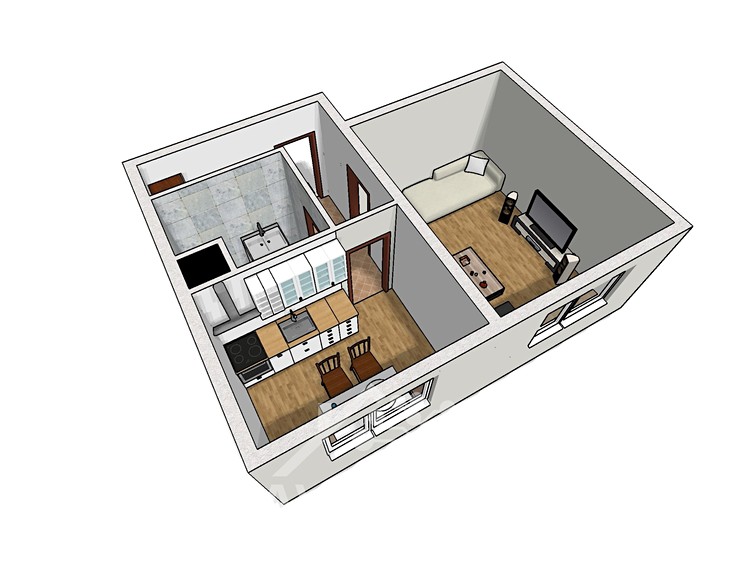 Квартира 1+1 на продаж, 37 м² (13 з 18)