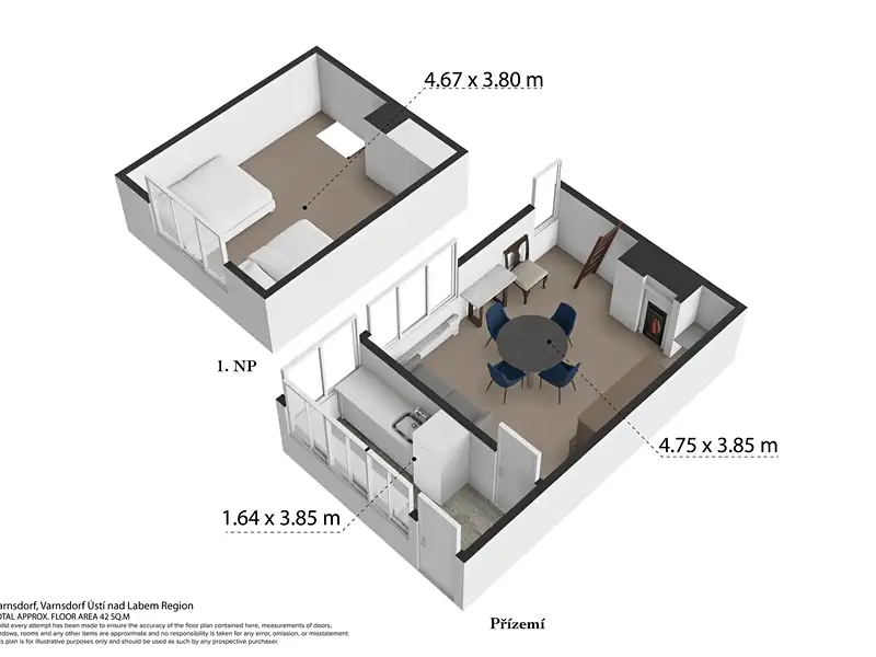 Prodej zahrady 791 m², Varnsdorf – náhled fotky 2