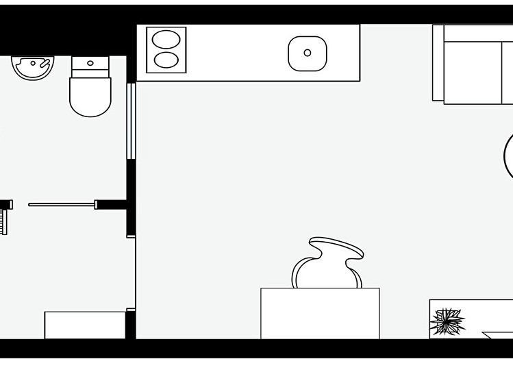 Prodej bytu 1+kk, 23 m² (10 z 10)