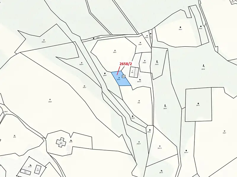 Dražba louky 465 m², Valašská Bystřice – náhled fotky 3
