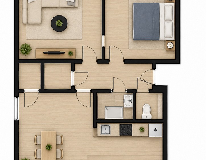 Prodej bytu 3+kk, 60 m² (15 z 15)