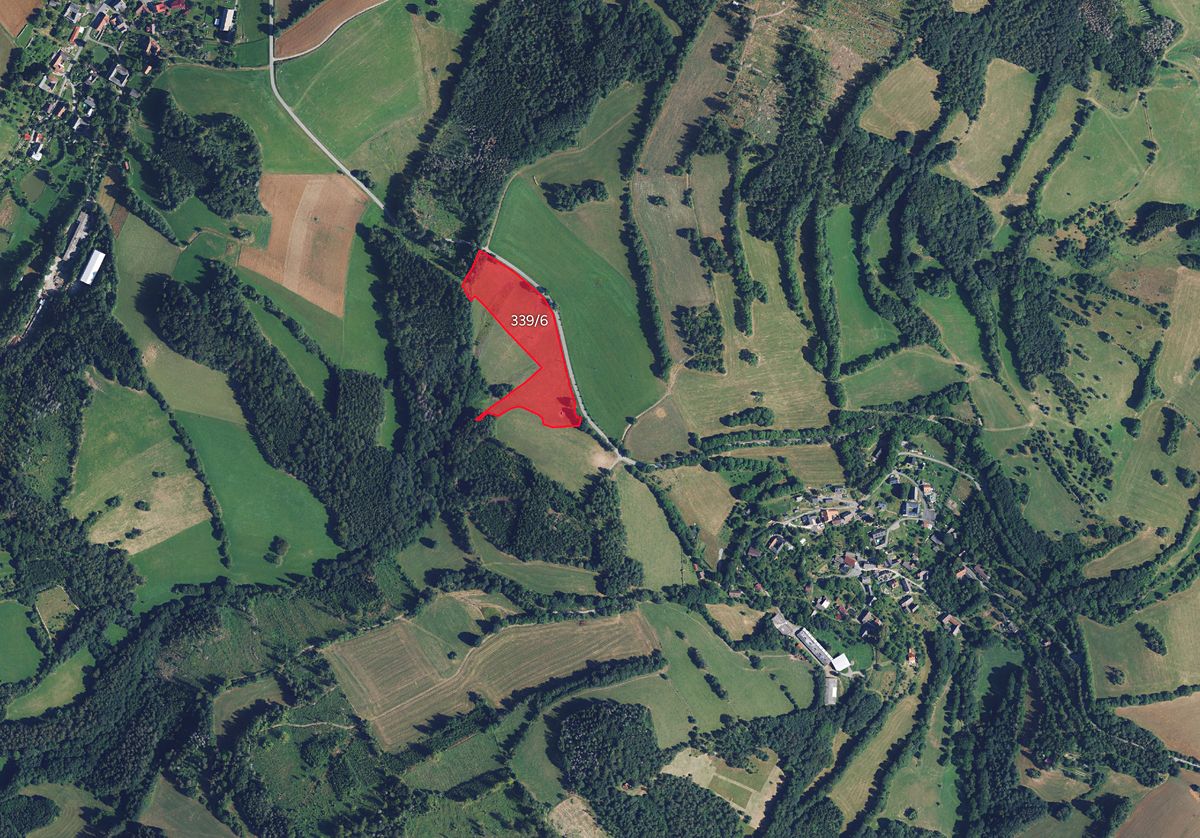 Prodej louky 12868 m², Dalečín – fotka 1 z 3
