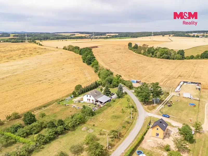 Prodej stavebního pozemku 1176 m², Přehýšov – náhled fotky 3