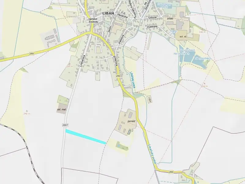 Prodej pole 8166 m², Libáň – náhled fotky 2
