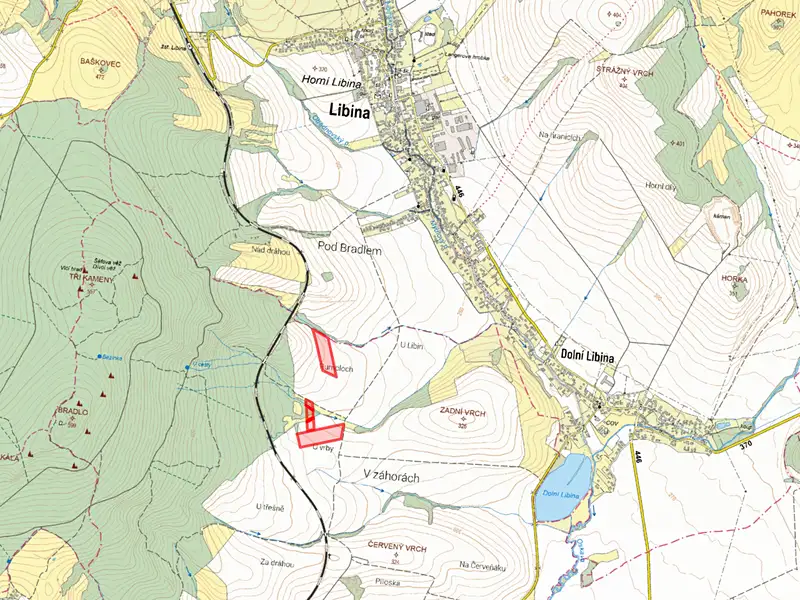 Prodej pole 67810 m², Nová Hradečná – náhled fotky 2