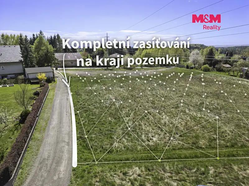 Prodej stavebního pozemku 1427 m², Kramolna – náhled fotky 2