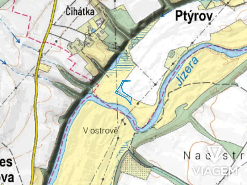 Prodej pole 4100 m², Ptýrov – náhled fotky 3