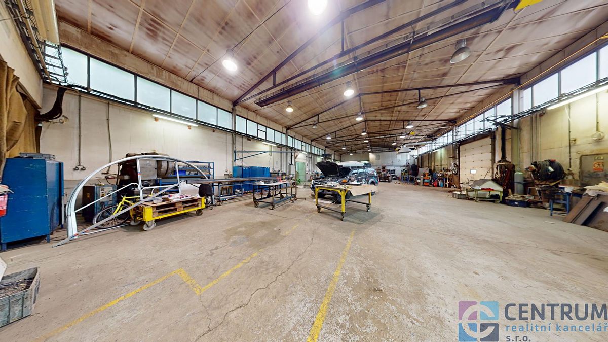 Pronájem výrobní haly, prostoru 611 m², Jablonec nad Nisou – fotka 1 z 3