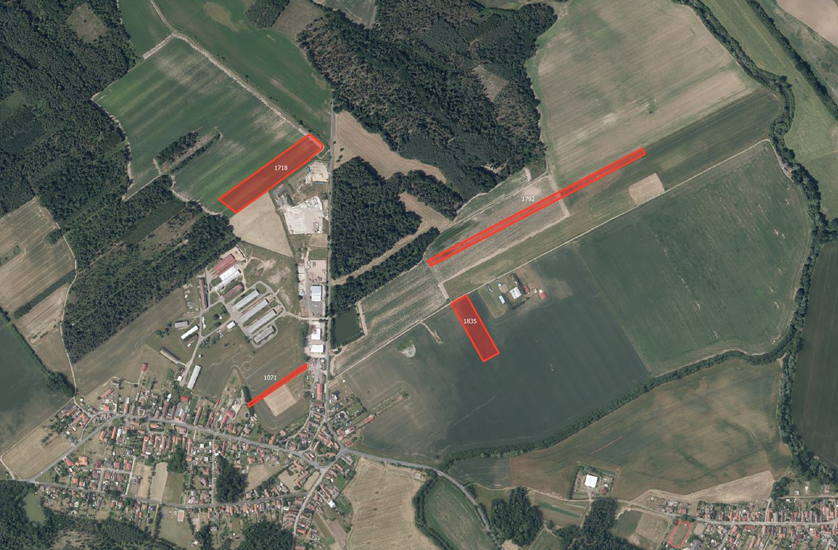 Prodej pole 53635 m², Rohozec – fotka 1 z 3
