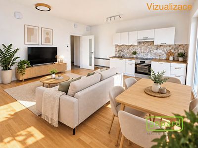 Pronájem bytu 2+kk 62 m²