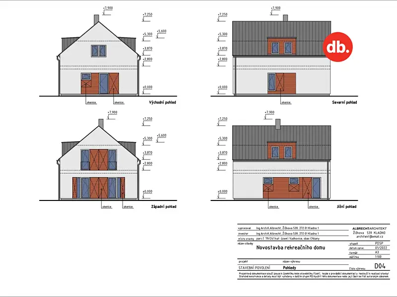Prodej stavebního pozemku 915 m², Chbany – náhled fotky 2