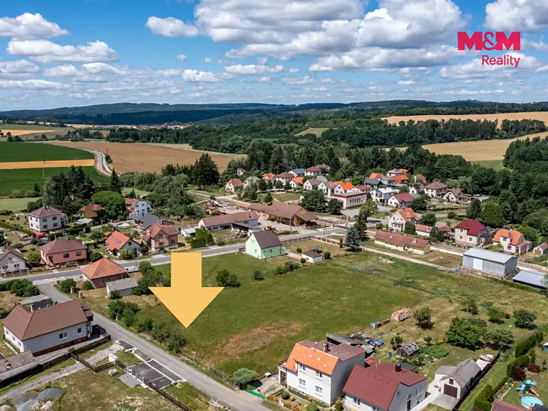 Prodej stavebního pozemku 895 m², Spálené Poříčí – náhled fotky 2